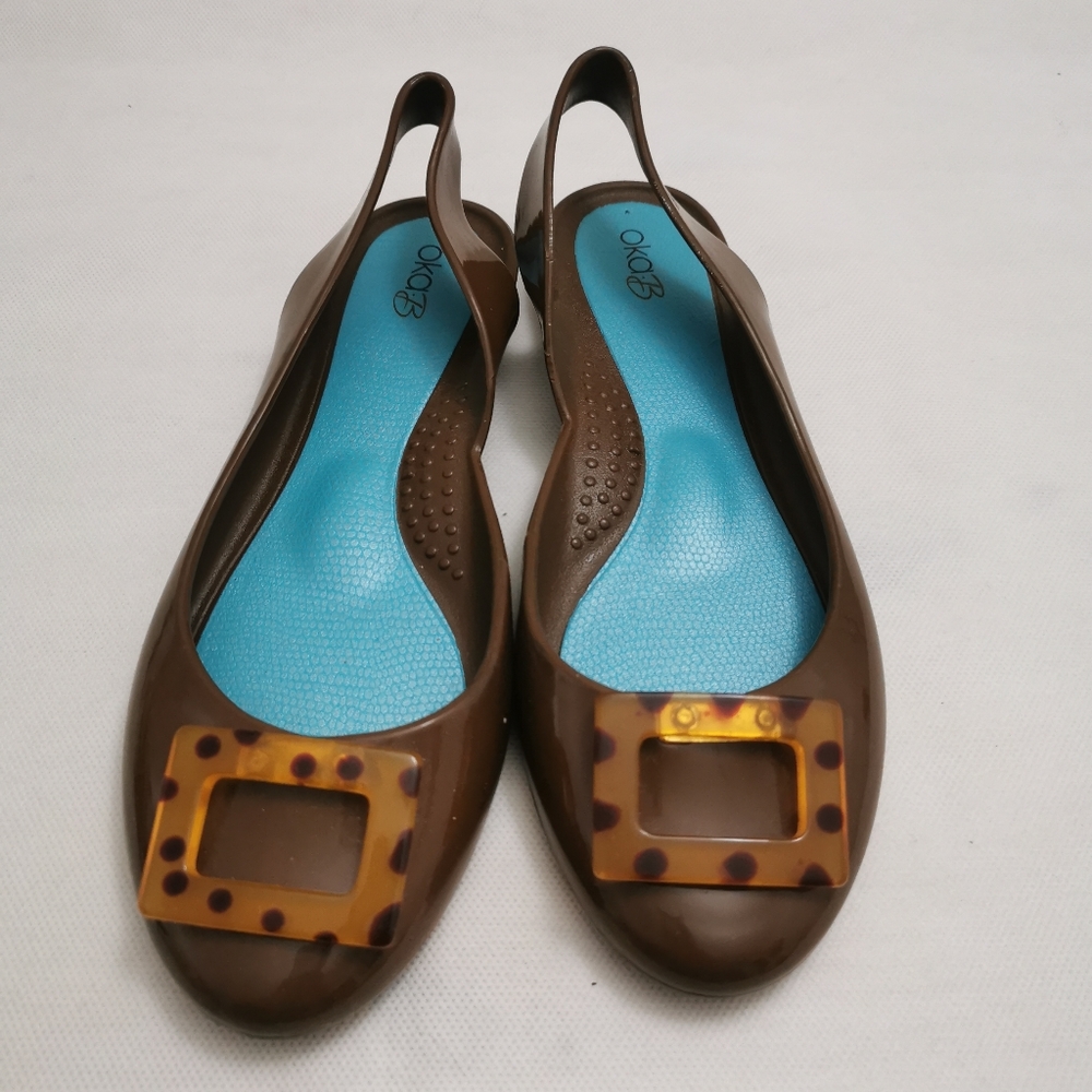 Oka-B Jelly Ballet Flats